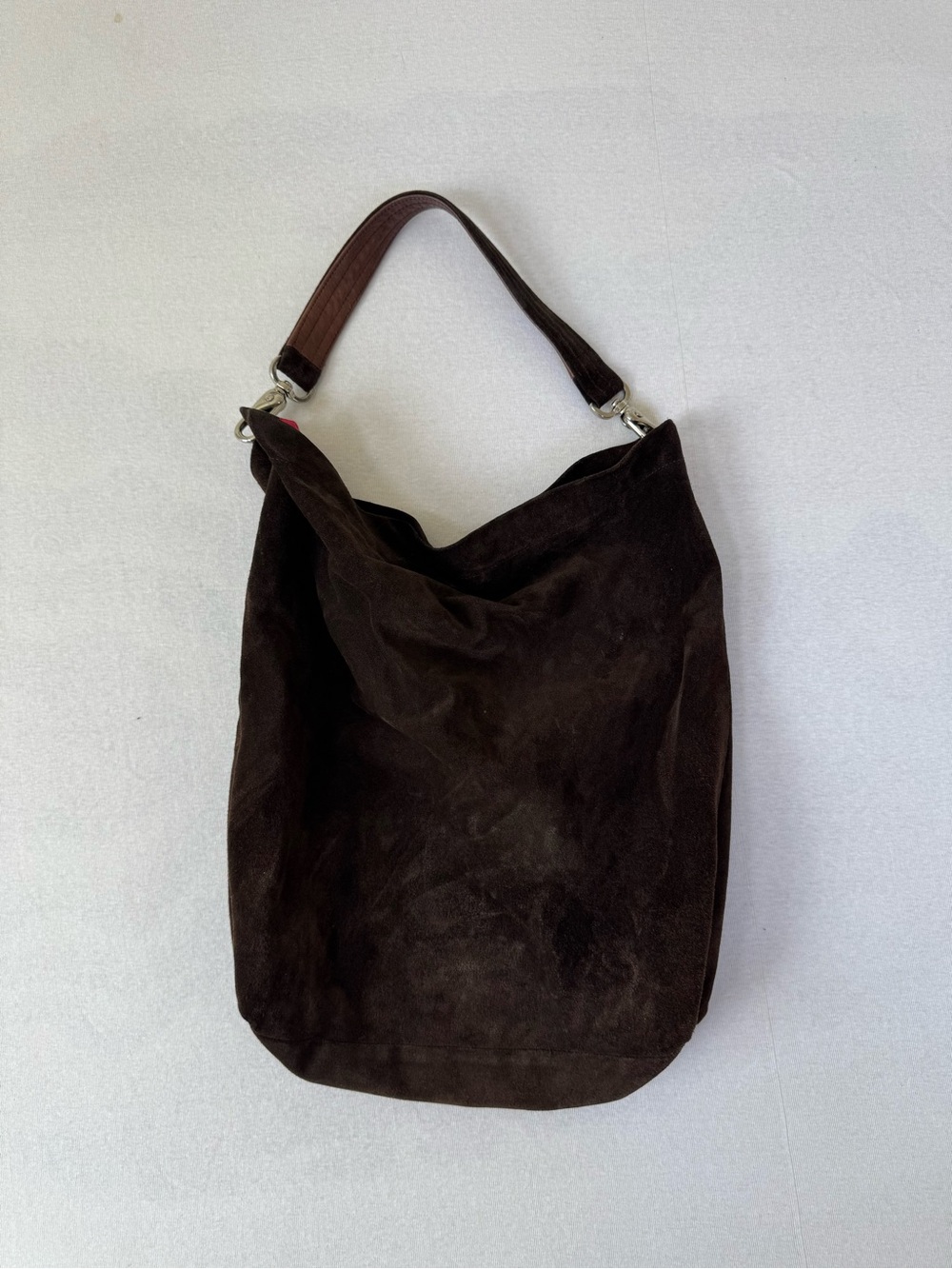 Suede Bohemian Bucket Bag Beachy Relaxed